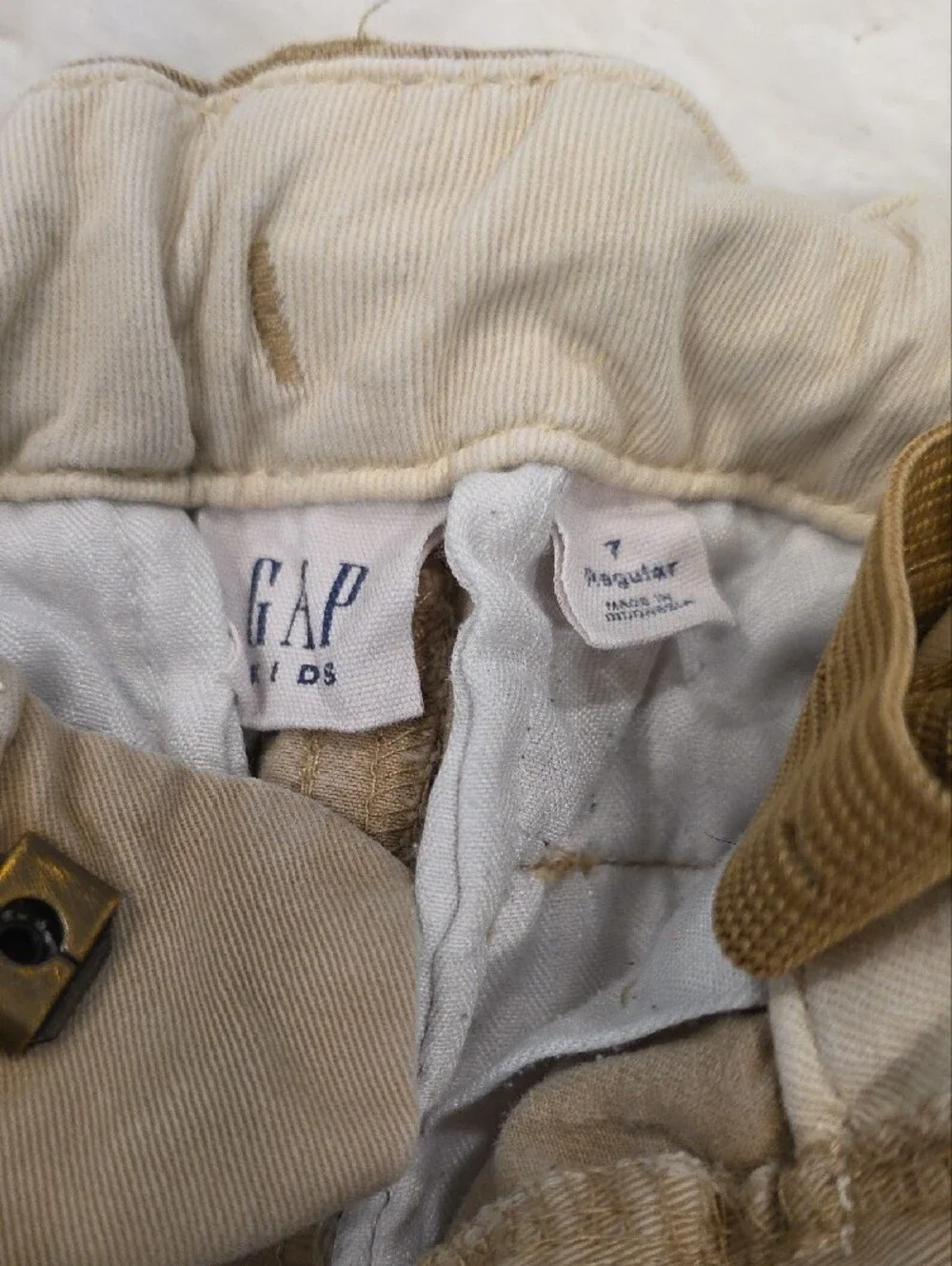 GAP Khaki/Tan Kids Chino Pants